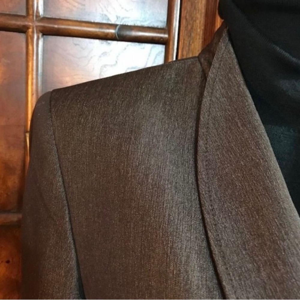 Le Suit Luxe Hot Cocoa Shawl Collar Jacket